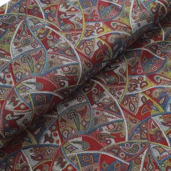 LOOKING AROUND Aborigines Stoff aus Australien